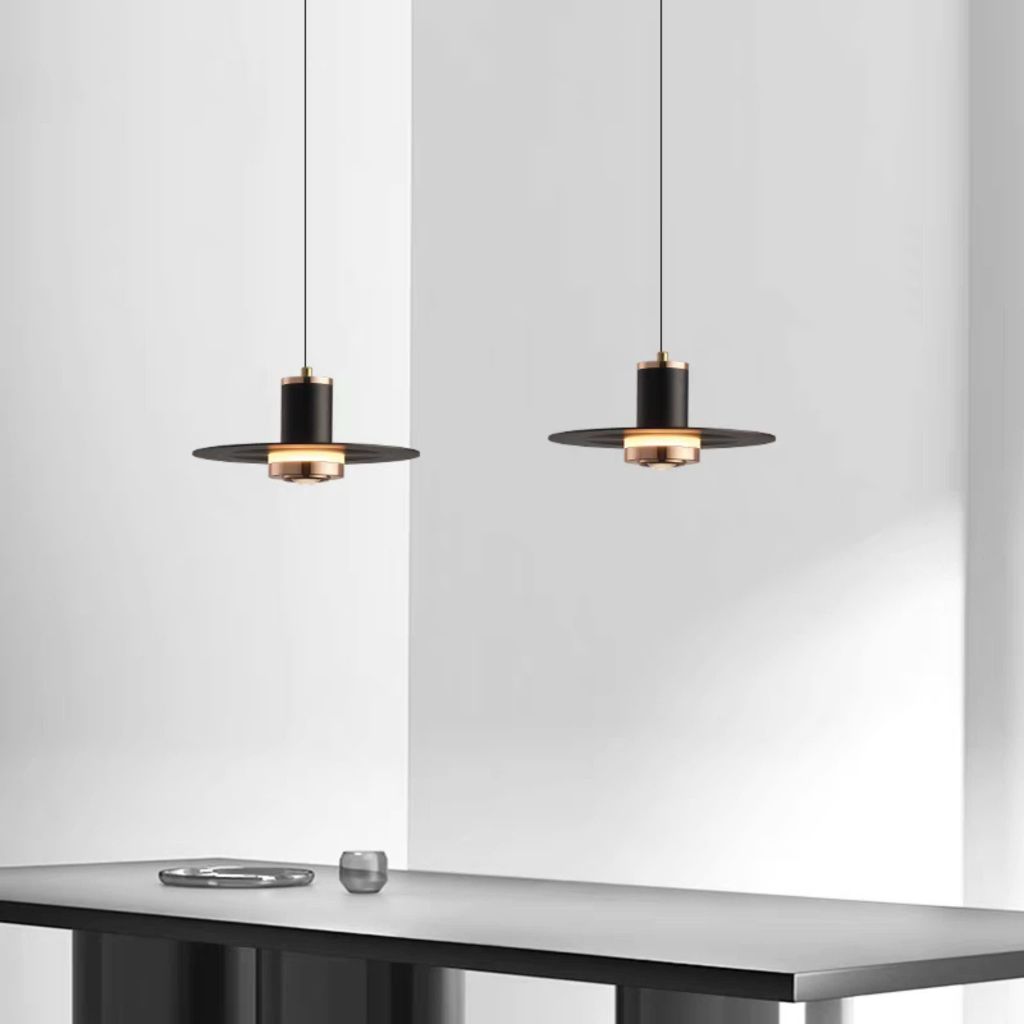 Đèn thả hợp kim hình nón D250 led ánh sáng 3000k VLTHHK-223