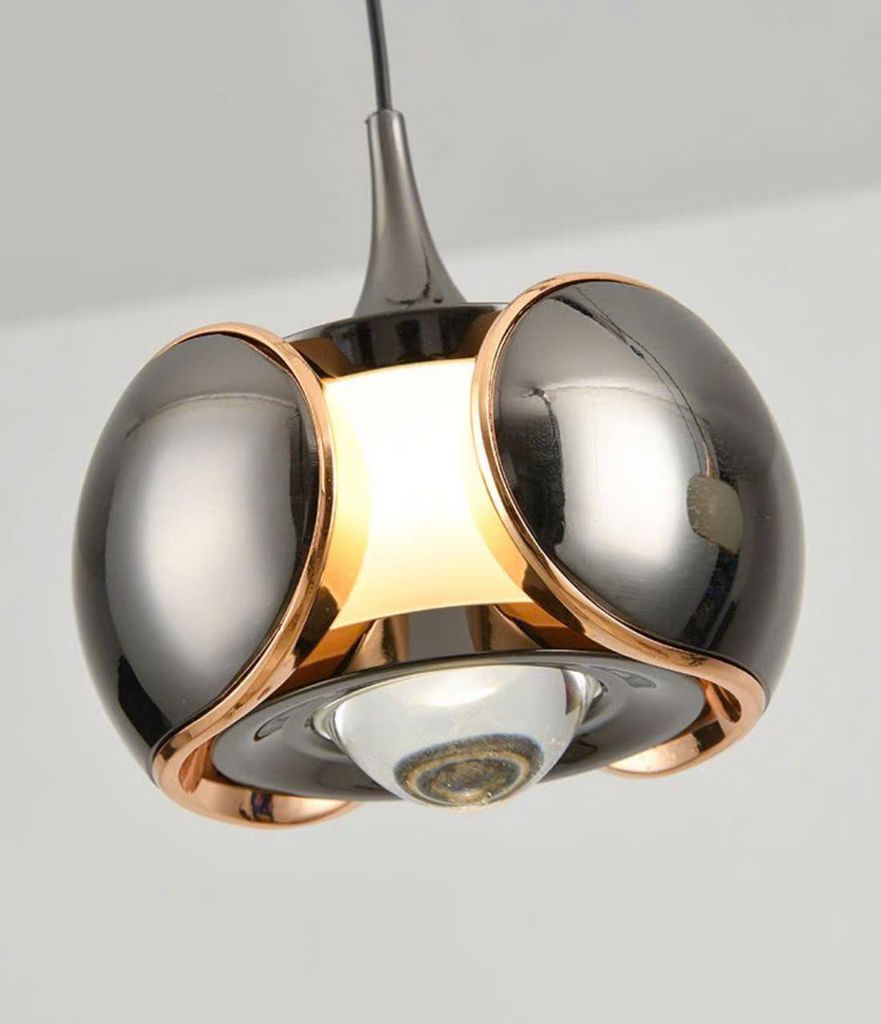 Đèn thả hợp kim D100 led ánh sáng 3000k 10W có cót nâng hạ VLTHHK-224