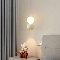 Đèn thả hợp kim led ánh sáng 3000k 12W có cót nâng hạ T307 VLTHHK-225