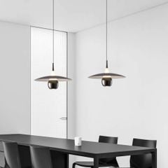 Đèn thả hợp kim trắng D200 led ánh sáng 3000k 8W 886 VLTHHK-226
