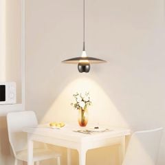 Đèn thả hợp kim trắng D200 led ánh sáng 3000k 8W 886 VLTHHK-226