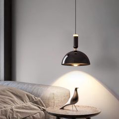 Đèn thả hợp kim D200 có cót nâng hạ led ánh sáng 3000k 12W T912 VLTHHK-229