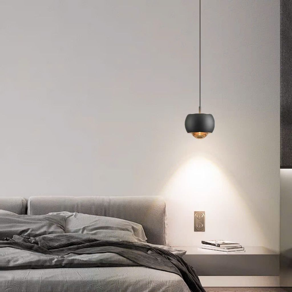 Đèn thả hợp kim có cót nâng hạ led ánh sáng 3000k 12W K95 VLTHHK-230