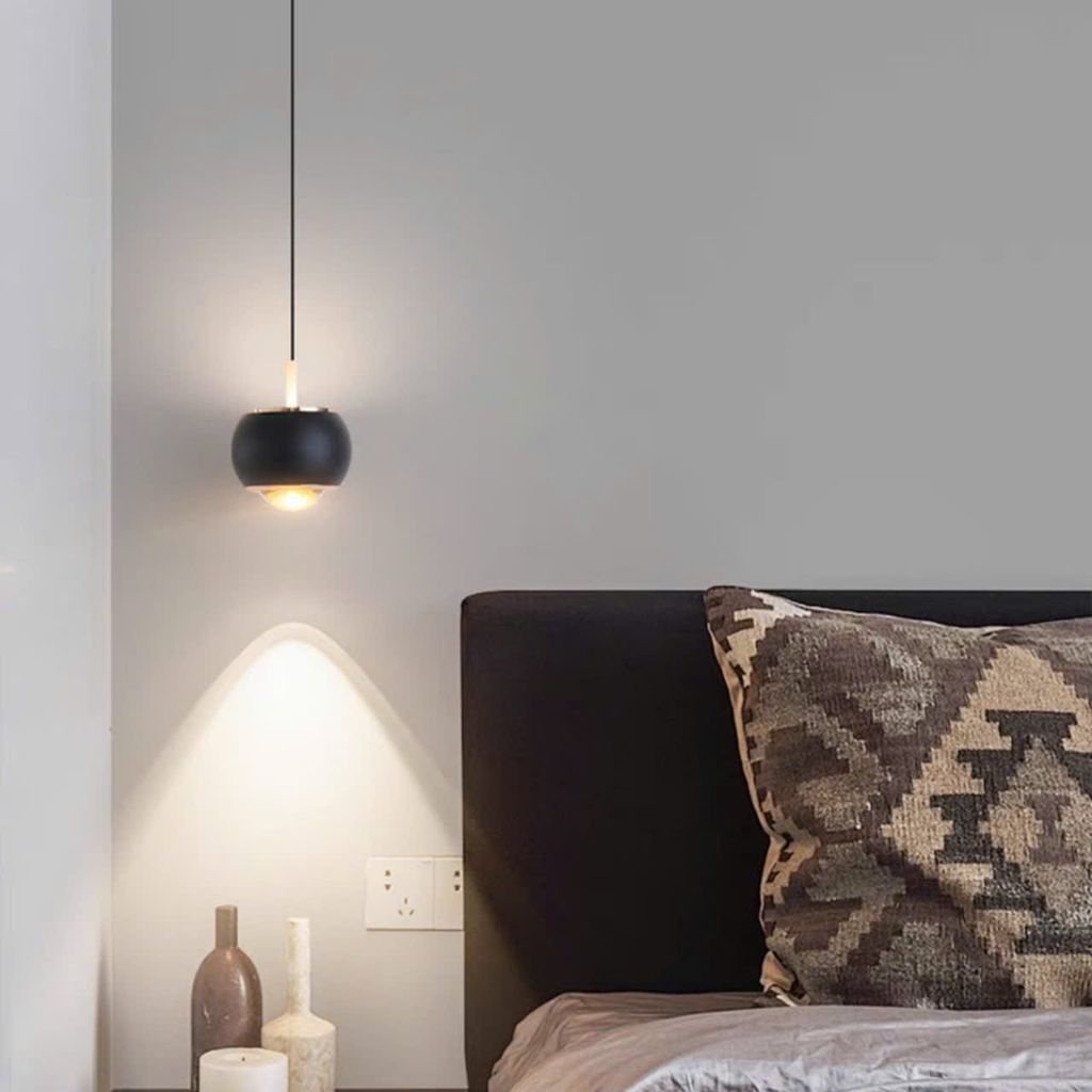 Đèn thả hợp kim có cót nâng hạ led ánh sáng 3000k 12W K95 VLTHHK-230