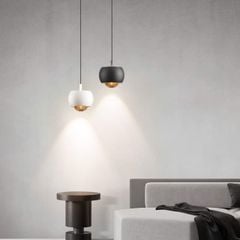 Đèn thả hợp kim có cót nâng hạ led ánh sáng 3000k 12W K95 VLTHHK-230