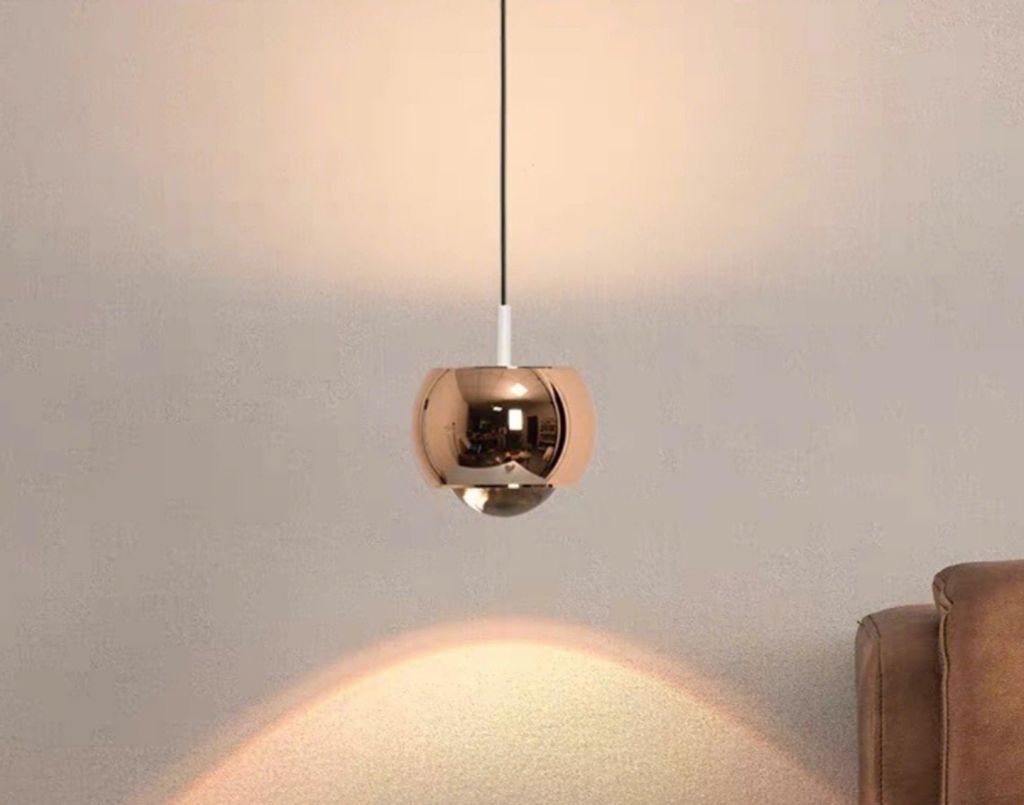 Đèn thả hợp kim có cót nâng hạ led ánh sáng 3000k 12W K95 VLTHHK-230