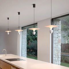 Đèn thả hợp kim D300 led ánh sáng 3000k 12W VLTHHK-227