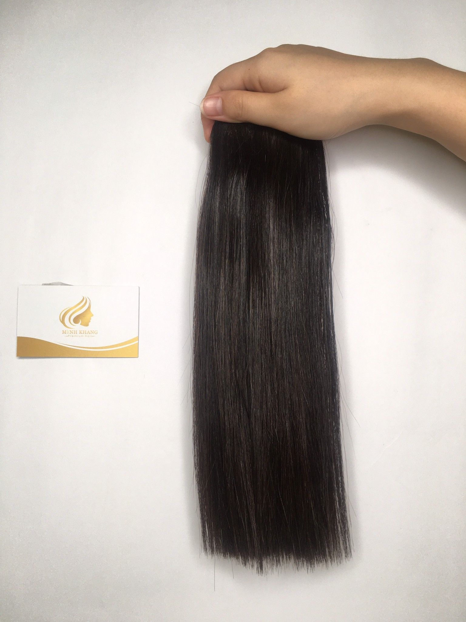  Black Super double weft hair 