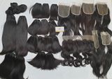  Black Super double weft hair 