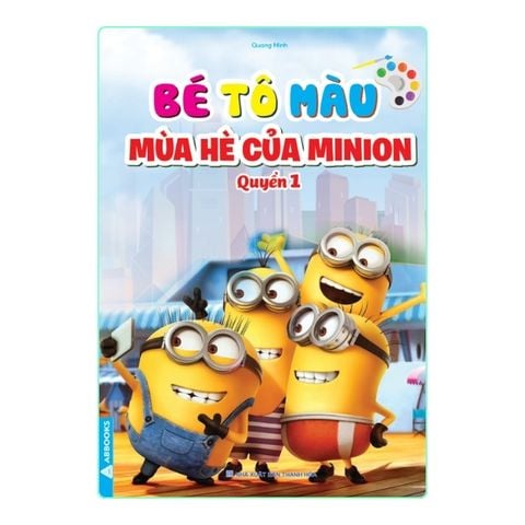 Sách - Bé Tô Màu - Minion ( combo 4 cuốn)