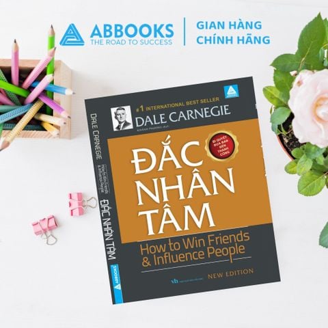 Sách Đắc Nhân Tâm - Nghệ Thuật Trong Giao Tiếp ( Bảng Mới 2025 )