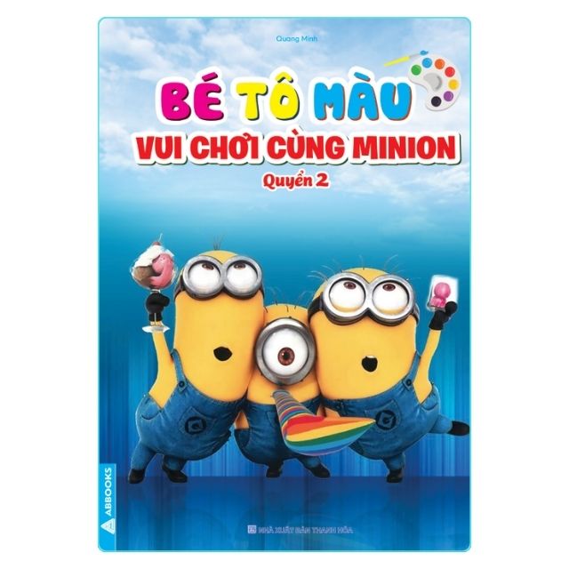 Sách - Bé Tô Màu - Minion ( combo 4 cuốn)