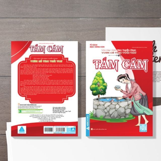 Sách - Tủ sách đọc cùng con - Văn học dân gian tuyển chọn: Vườn cổ tích tuổi thơ - Tấm Cám