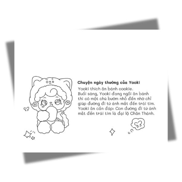 Sách tô màu - Baby Three - Sweet Dreams of Migo and Yooki - Giấc mơ ngọt ngào - ABBOOKS