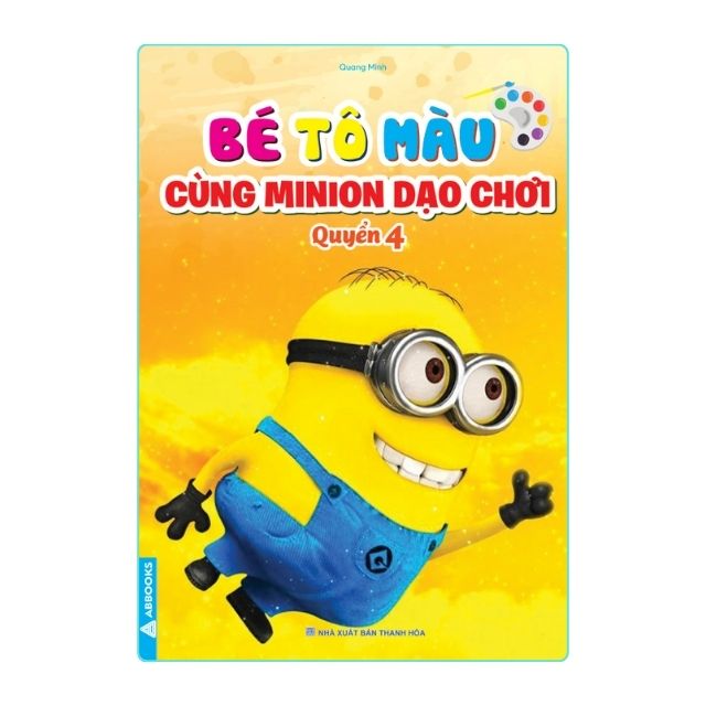 Sách - Bé Tô Màu - Minion ( combo 4 cuốn)