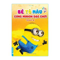 Sách - Bé Tô Màu - Minion ( combo 4 cuốn)