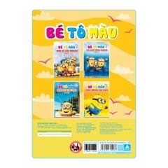 Sách - Bé Tô Màu - Minion ( combo 4 cuốn)