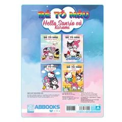 Bé tô màu: Hello Kitty và bạn bè