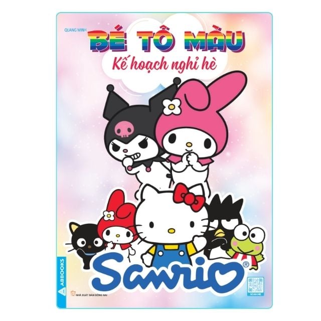 Bé tô màu: Hello Kitty và bạn bè