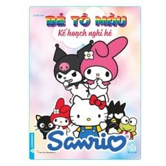 Bé tô màu: Hello Kitty và bạn bè