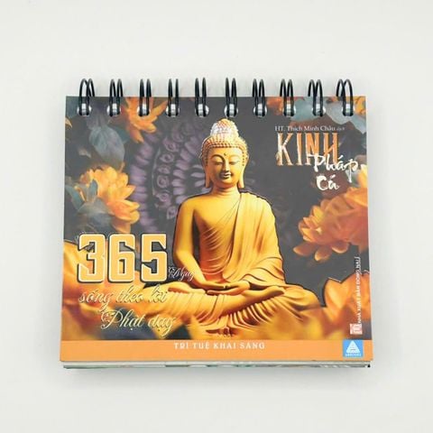 Sách Kinh Pháp Cú -Trí Tuệ Khai Sáng - 365 Ngày Sống Theo Lời Phật Dạy