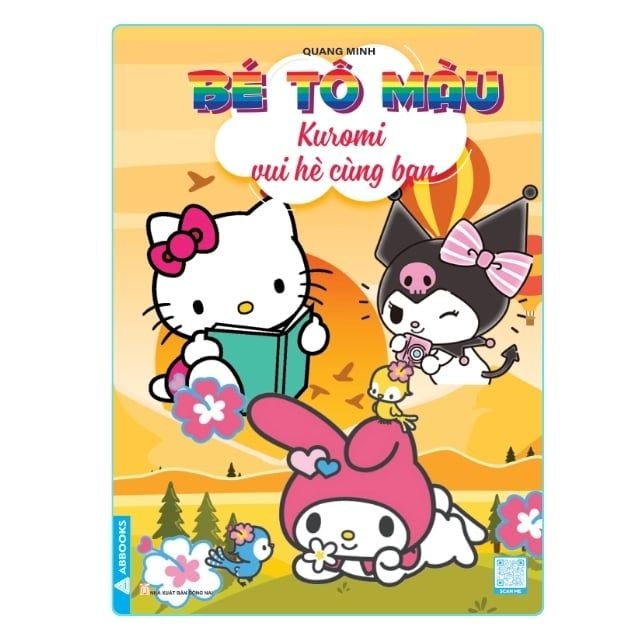 Bé tô màu: Hello Kitty và bạn bè