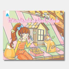 Sách tô màu ABBOOKS Mái Nhà Nhỏ Có Hạnh Phúc To