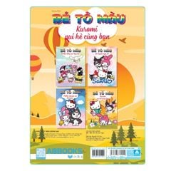 Bé tô màu: Hello Kitty và bạn bè