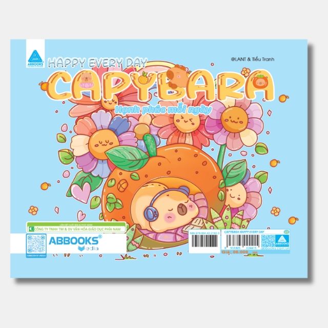Sách Capybara Happy Everyday - Hạnh Phúc Mỗi Ngày ABBOOKS