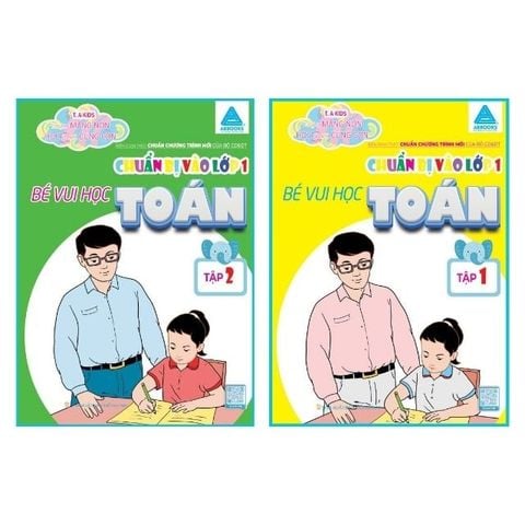 Bé Vui Học Toán Tập 1+2