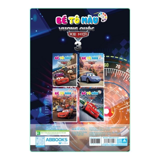 Sách - Bé Tô Màu – Vương Quốc Xe Hơi