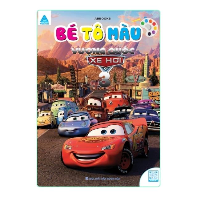 Sách - Bé Tô Màu – Vương Quốc Xe Hơi