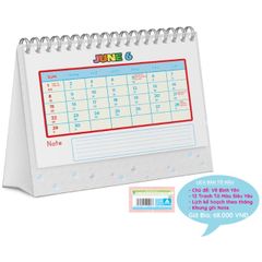 ABBOOKS - Lịch để bàn Capybara Good Luck 2025 - Kích thước 17.5x8x21cm