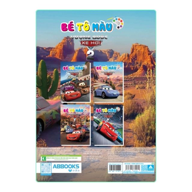 Sách - Bé Tô Màu – Vương Quốc Xe Hơi