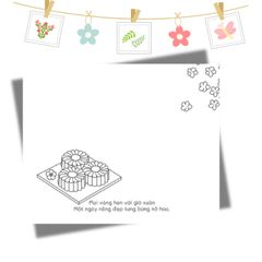 Sách tô màu - ABBOOKS - Mùa Xuân Qua Ô Cửa Nhỏ