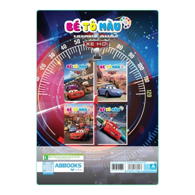 Sách - Bé Tô Màu – Vương Quốc Xe Hơi