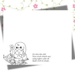 Sách tô màu - ABBOOKS - Mùa Xuân Qua Ô Cửa Nhỏ