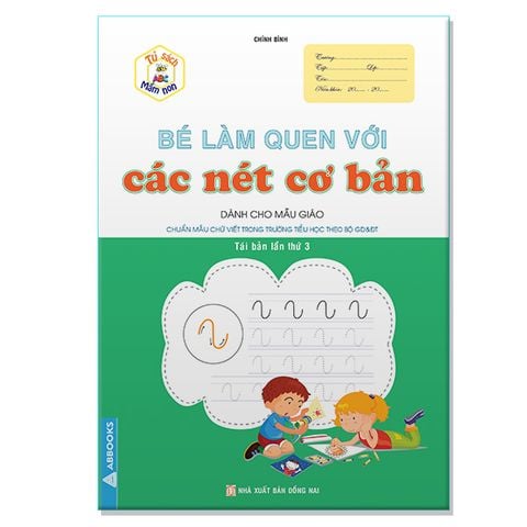 Bé Làm Quen Với Chữ Cái - tủ sách mầm non - combo