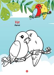 Sách - Bé tô màu và học tiếng anh theo chủ đề - Các loài chim
