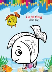 Sách - Bé tô màu và học tiếng anh theo chủ đề - Động vật biển