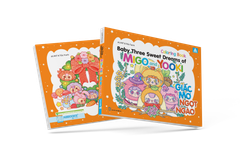 Sách tô màu - Baby Three - Sweet Dreams of Migo and Yooki - Giấc mơ ngọt ngào - ABBOOKS