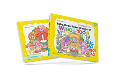 Sách tô màu - Baby Three - Sweet Dreams of Migo and Yooki - Giấc mơ ngọt ngào - ABBOOKS