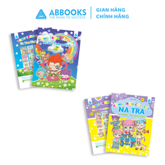 Sách tô màu cho bé - Vòng Tròn Cảm Xúc - Na Tra Tinh Nghịch, Những Trò Hoạt Náo  - ABBOOKS