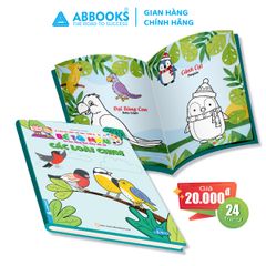 Sách - Bé tô màu và học tiếng anh theo chủ đề - Các loài chim