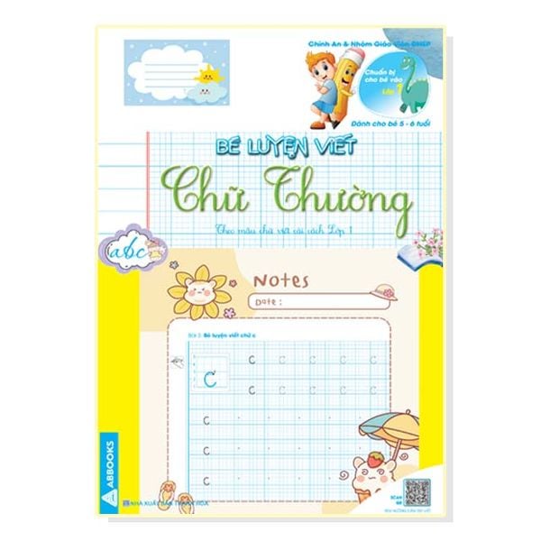Bé tập viết chữ - Chuẩn bị cho bé vào lớp 1 - dành cho bé 5 - 6 tuổi Theo mẫu chữ viết cải cách lớp 1 (Combo 4 cuốn)