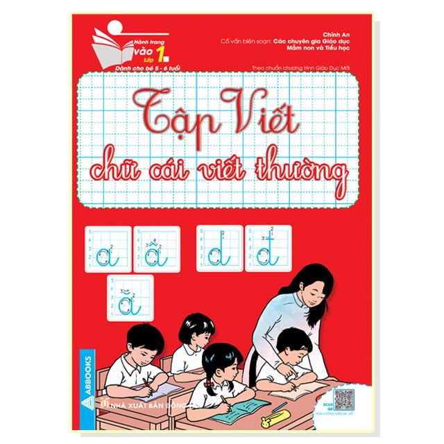 Tập Viết - Hành trang vào lớp 1 - Dành cho bé 5-6 tuổi - Theo chuẩn chương trình giáo dục mới
