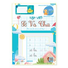 Tập viết - Chuẩn bị cho bé vào lớp 1 - dành cho bé 4 - 5 tuổi - Theo mẫu chữ viết cải cách lớp 1 (combo 6 cuốn)