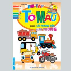 Em Tập Tô Màu - Chủ Đề Phương Tiện Giao Thông