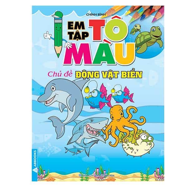 Em Tập Tô Màu - Chủ Đề Động Vật Biển