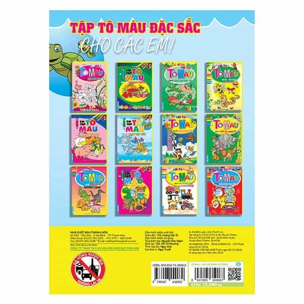 Em Tập Tô Màu - Chủ Đề Động Vật Biển